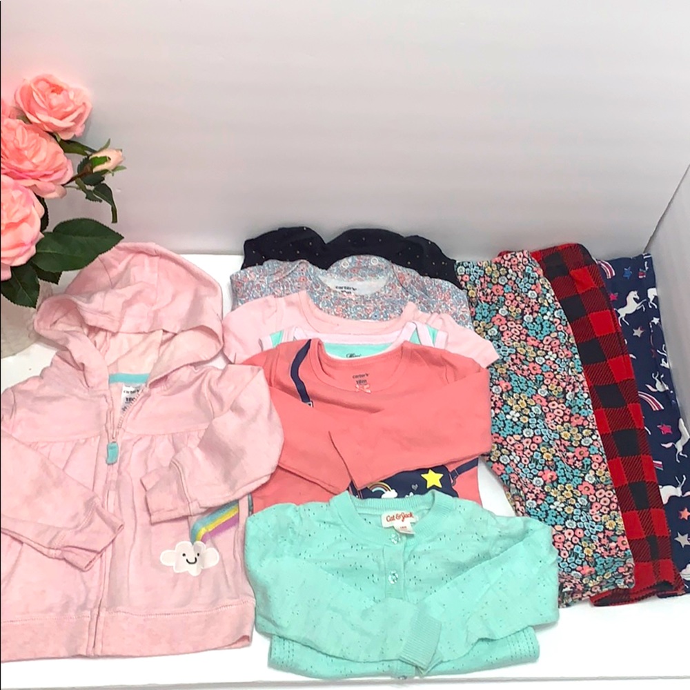 Beautiful 18 Months baby girl lot 10 garments 💗